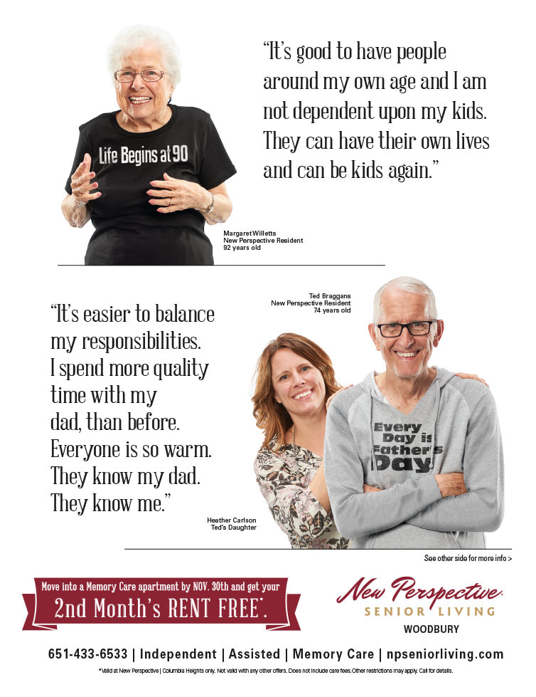 New Perspective Senior Living We-Prints Plus Newspaper Insert by Any Door Marketing