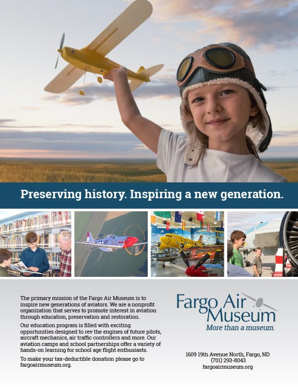 Fargo Air Museum We-Prints Plus Newspaper Insert by Any Door Marketing