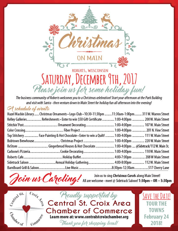Central St. Croix Area Christmas on Main We-Prints Plus Newspaper Insert