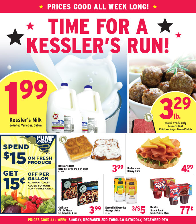 Kesslers Grocery We-Prints Plus Newspaper Insert