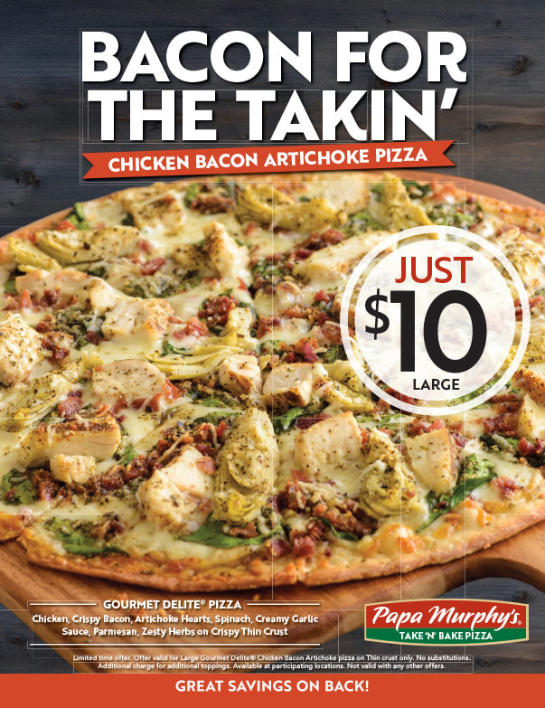 Papa Murphy's Pizza We-Prints Plus Newspaper Insert printed by Any Door Marketing