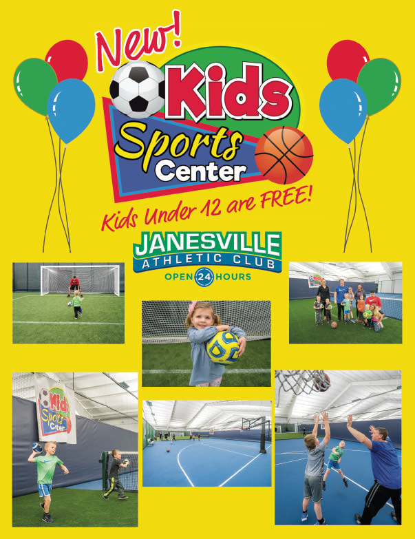 Janesville Athletic Club We-Prints Plus Newspaper Insert brought to you by Any Door Marketing