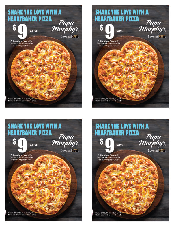 Papa Murphy's Pizza We-Prints Plus Newspaper Insert brought to you by Any Door Marketing