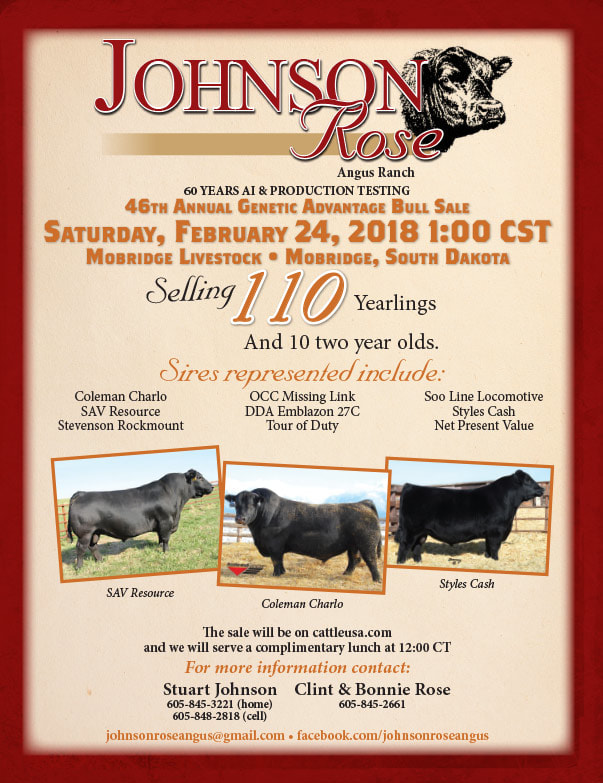 Johnson Rose Angus Ranch We-Prints Plus Newspaper Insert brought to you by Any Door Marketing