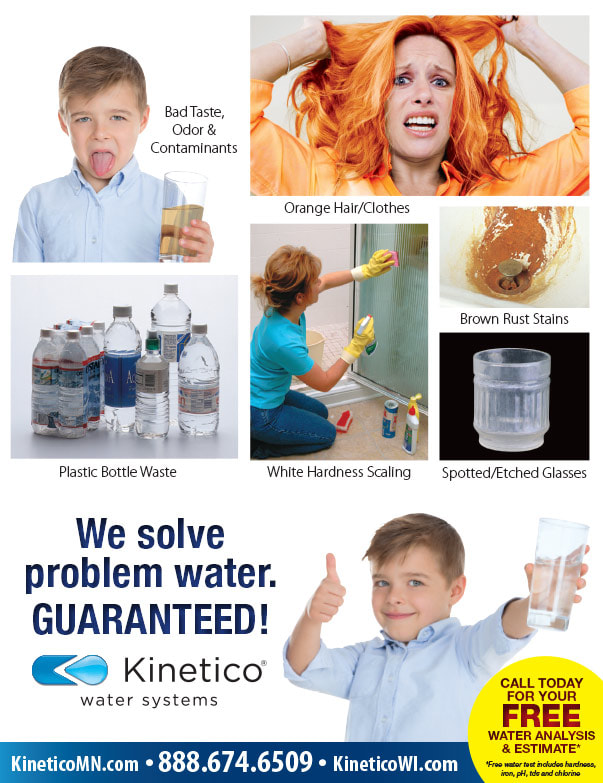 Kinetico Water Systems We-Prints Plus Newspaper Insert brought to you by Any Door Marketing