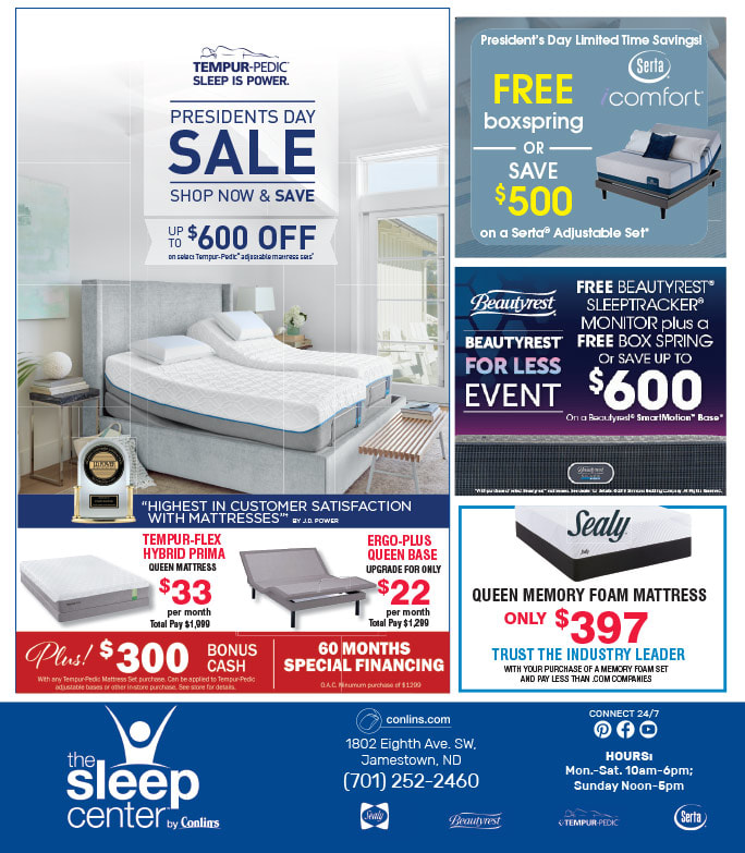 Conlin's Furniture We-Prints Newspaper Insert brought to you by Any Door Marketing