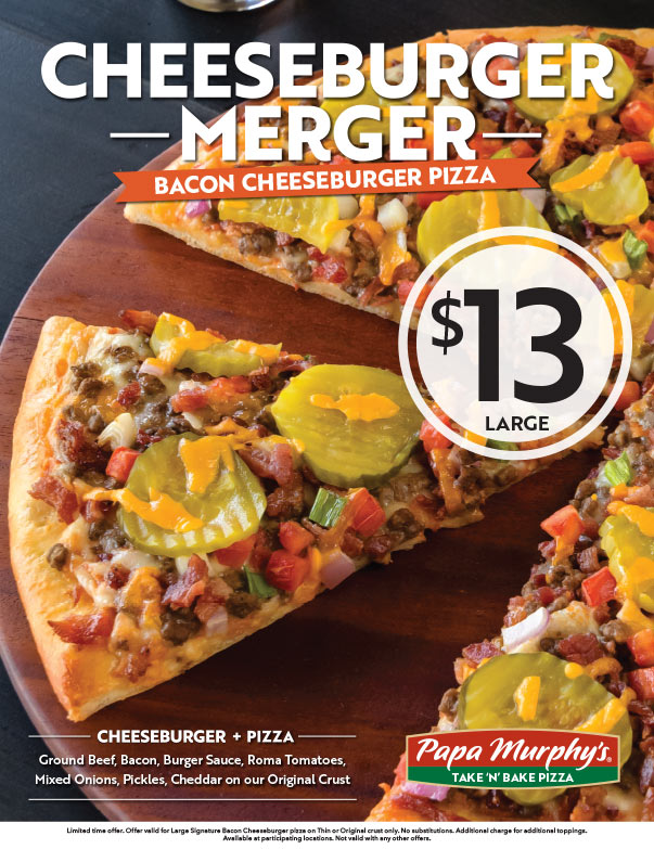 Papa Murphy's Pizza We-Prints Plus Newspaper Insert printed by Any Door Marketing