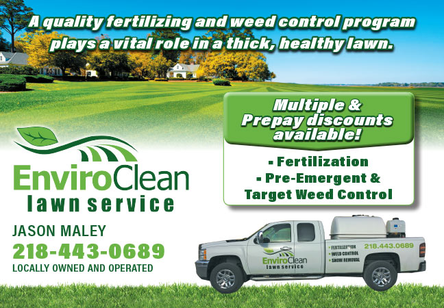 EnviroClean Lawn Service Any Door Direct Mail Piece brought to you by Any Door Marketing