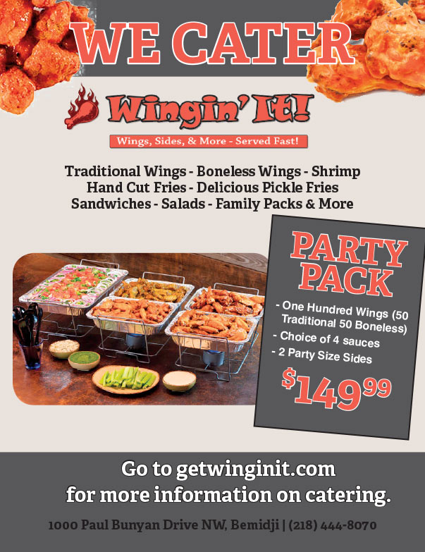 Wingin' It We-Prints Plus Newspaper Insert brought to you by Any Door Marketing