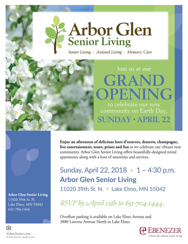 Arbor Glen Senior Living We-Prints Plus Newspaper Insert brought to you by Any Door Marketing