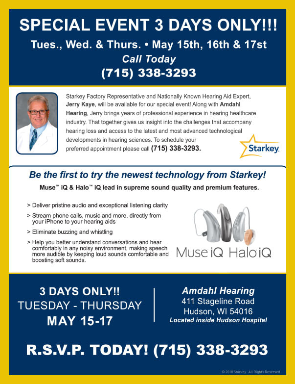 Amdahl Hearing We-Prints Plus Newspaper Insert brought to you by Any Door Marketing