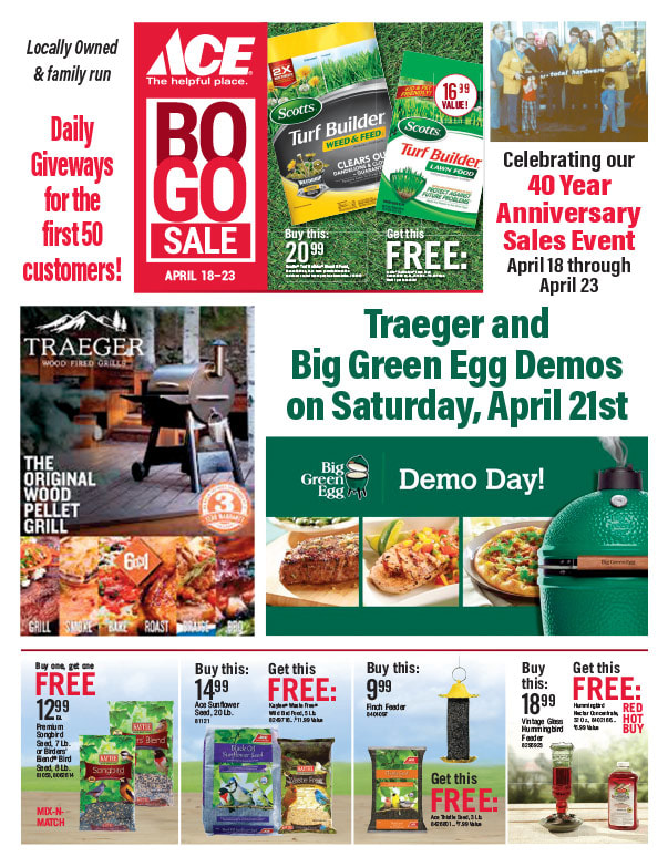 Ace Hardware We-Prints Plus Newspaper Insert brought to you by Any Door Marketing