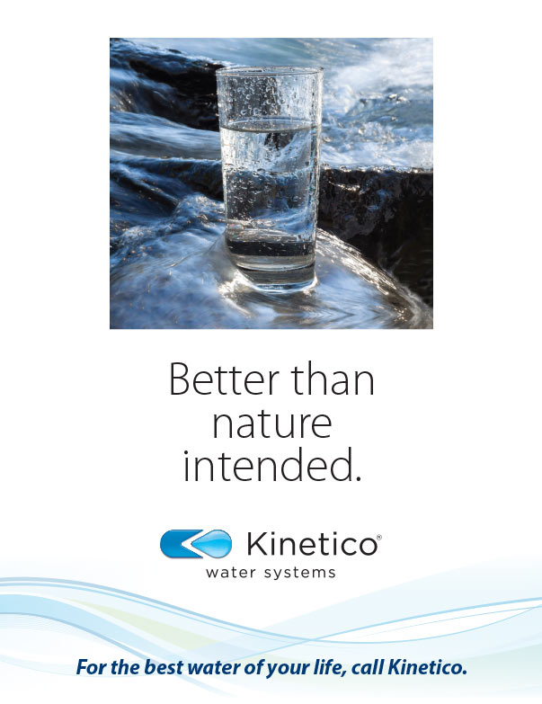 Kinetico Water Systems We-Prints Plus newspaper insert brought to you by Any Door Marketing