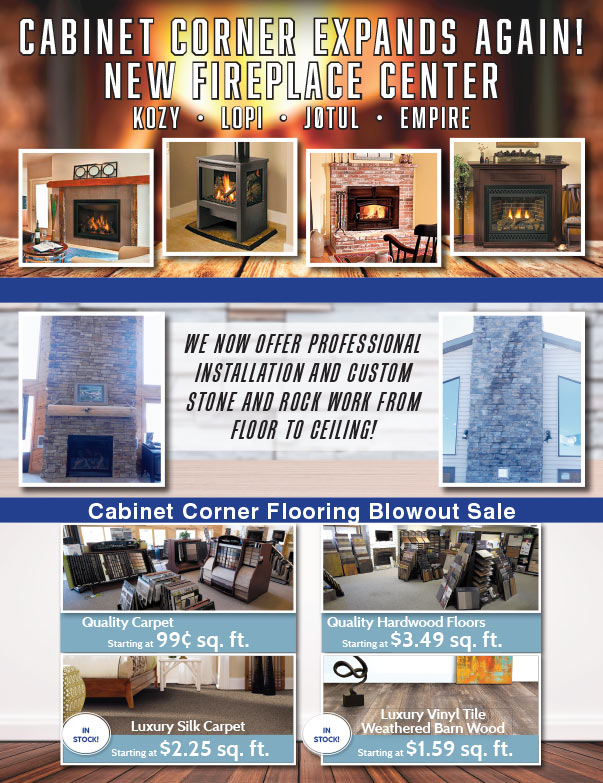 Cabinet Corner We-Prints Plus Newspaper Insert brought to you by Any Door Marketing
