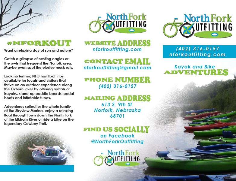 North Fork Outfitting We-Prints Plus Newspaper insert brought to you by Any Door Marketing