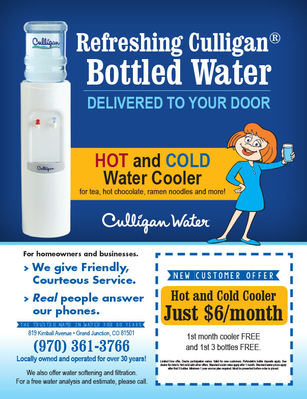 Culligan We-Prints Plus Newspaper Insert brought to you by Any Door Marketing