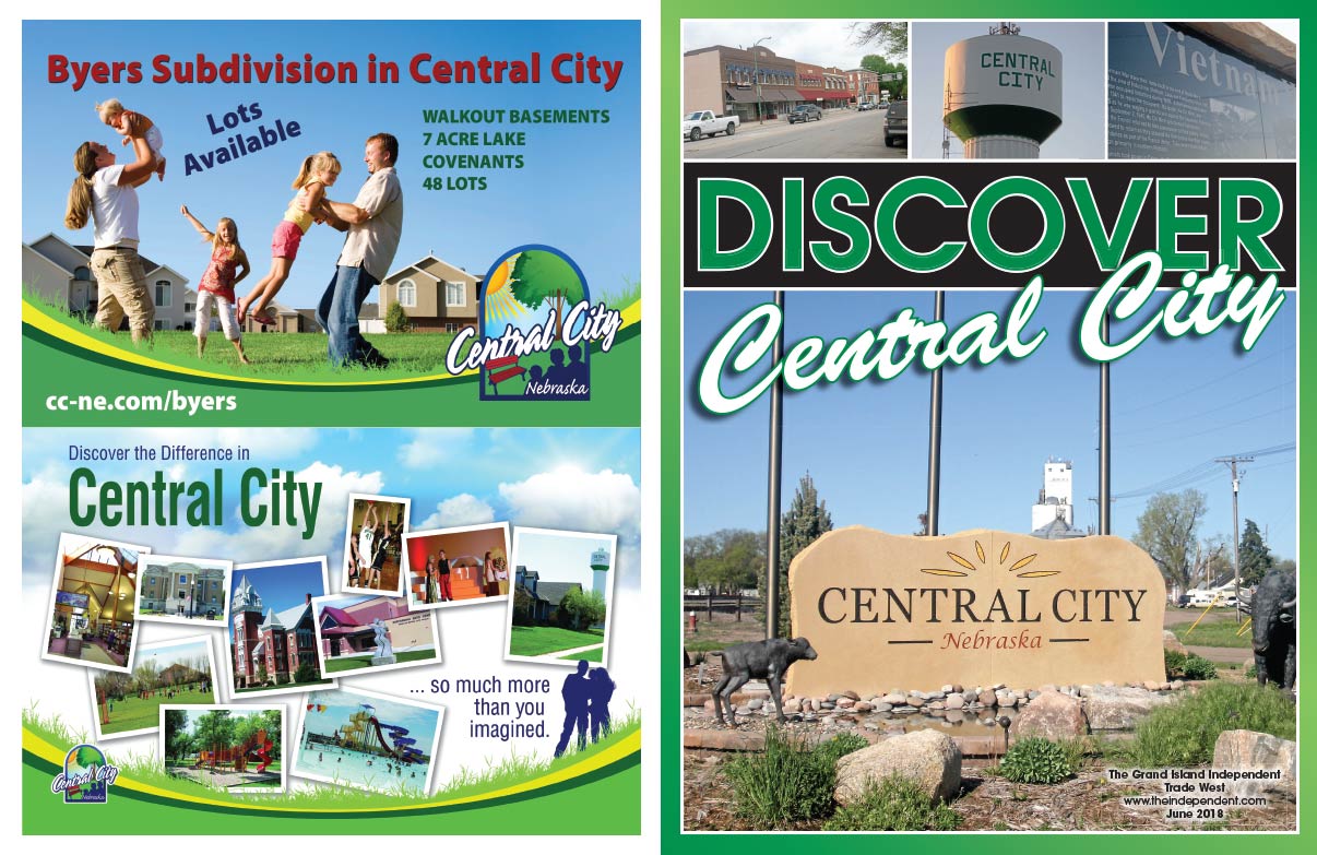 Central City NE We-Prints Plus Newspaper Insert brought to you by Any Door Marketing