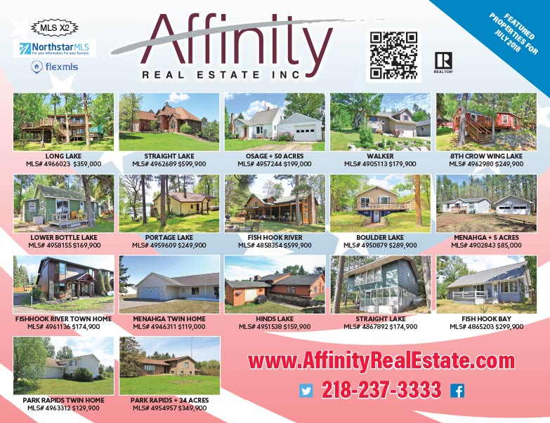 Affinity Real Estate We-Prints Plus Newspaper Insert brought to you by Any Door Marketing