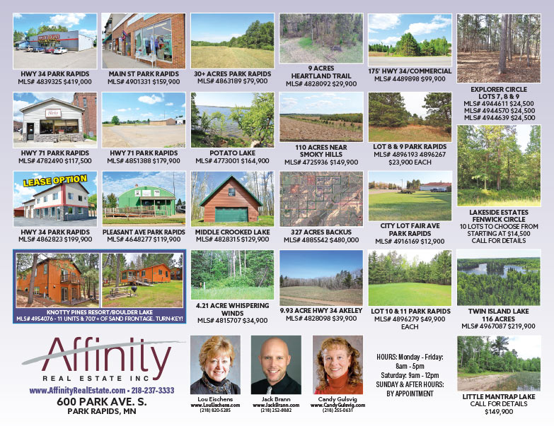 Affinity Real Estate We-Prints Plus Newspaper Insert brought to you by Any Door Marketing