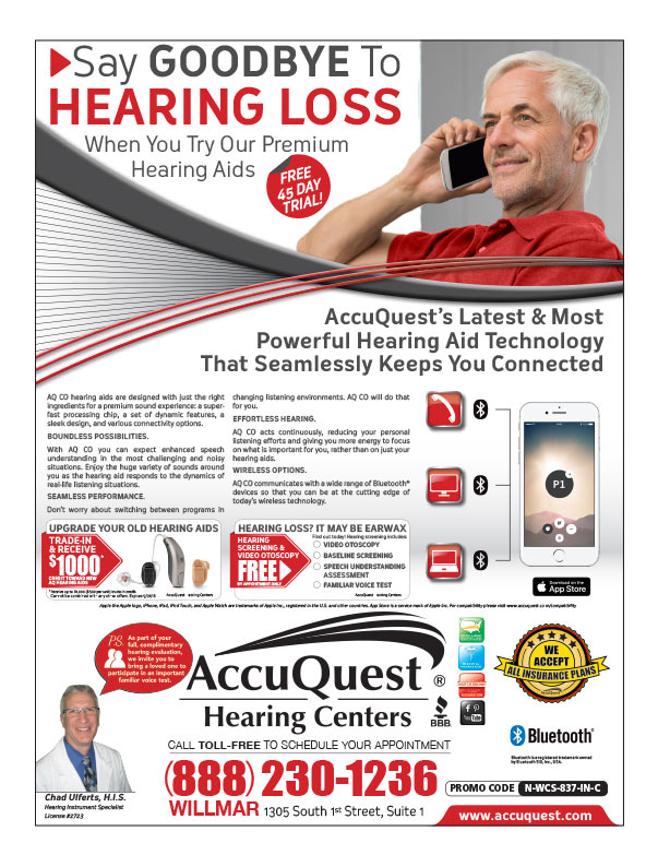 AccuQuest Hearing Center We-Prints Plus Newspaper Insert printed by Any Door Marketing