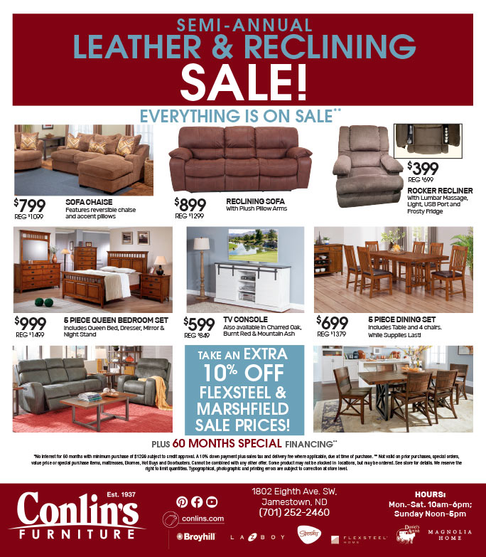 Conlin's Furniture We-Prints Plus Newspaper Insert printed through Any Door Marketing