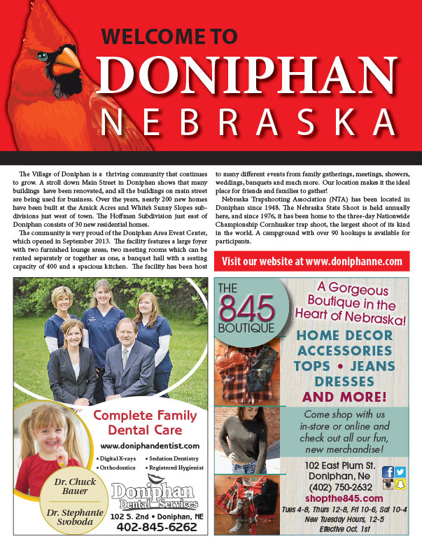 Doniphan NE We-Prints Plus Newspaper Insert printed by Any Door Marketing
