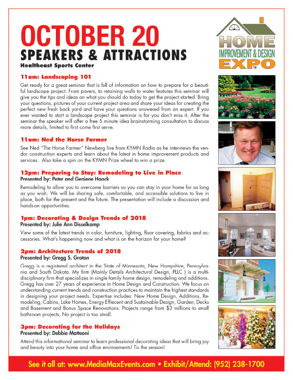 Woodbury Home Improvement and Design Expo We-Prints Plus Newspaper Insert printed by Any Door Marketing
