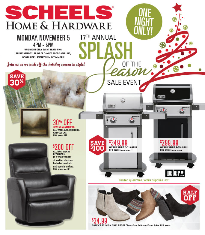 Scheels Home and Hardware We-Prints Plus Newspaper Insert printed by Any Door Marketing