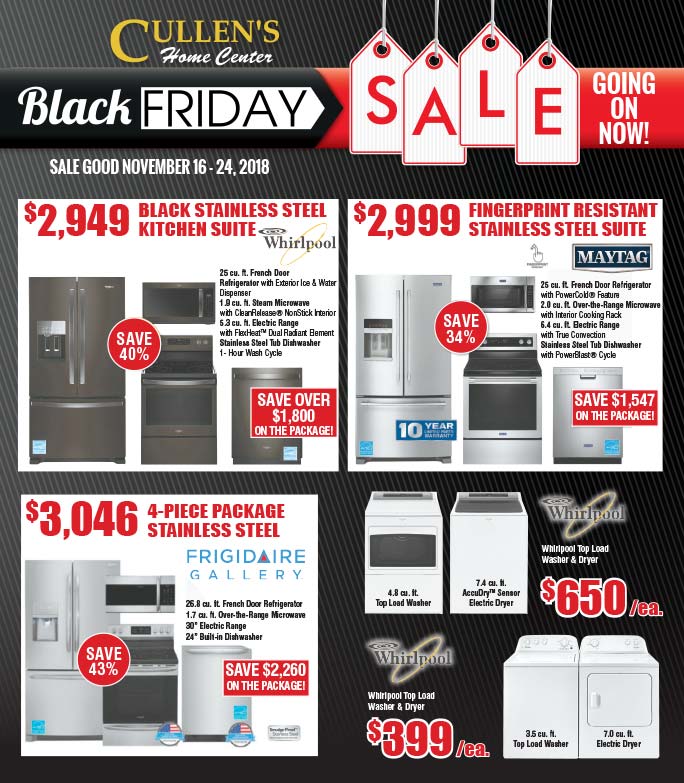 Cullen's Home Center We-Prints Plus Newspaper Insert printed by Any Door Marketing