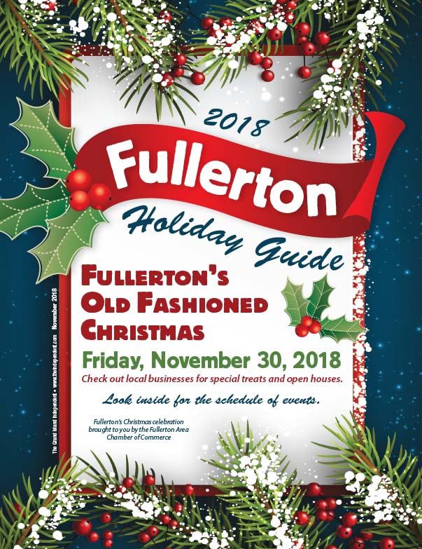 Fullerton Holiday Guide We-Prints Plus Newspaper Insert Printed by Any Door Marketing
