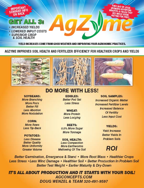 AgZyme We-Prints Plus Newspaper Insert Printed by Any Door Marketing