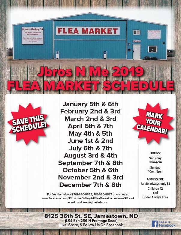 JBROS Flea Market We-Prints Plus Newspaper Insert Printed by Any Door Marketing