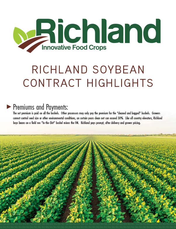 Richland Innovative Food Crops We-Prints Plus Newspaper Insert printed by Forum Communications Printing