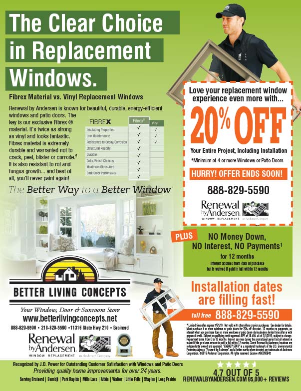 Better Living Concepts We-Prints Plus Newspaper Insert printed by Forum Communications Printing