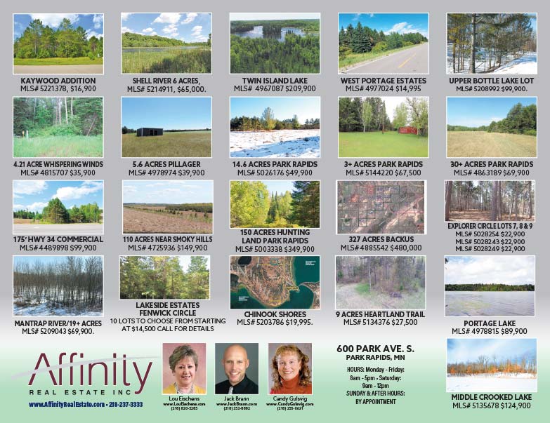 Affinity Real Estate We-Prints Plus Newspaper Insert printed by Forum Communications Printing