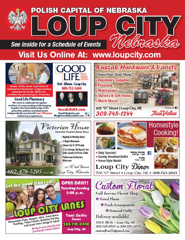Loup City Nebraska We-Prints Plus Newspaper Insert printed by Forum Communications Printing