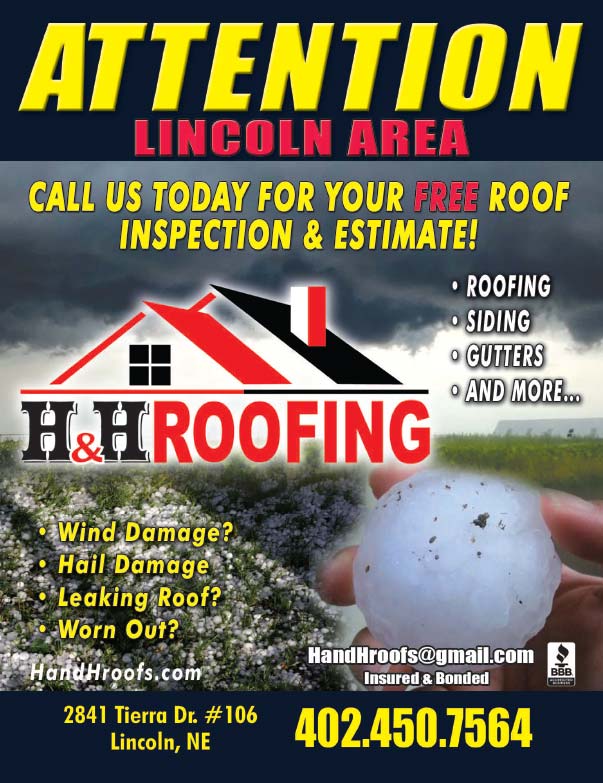 H&H Roofing We-Prints Plus Newspaper Insert printed by Forum Communications Printing