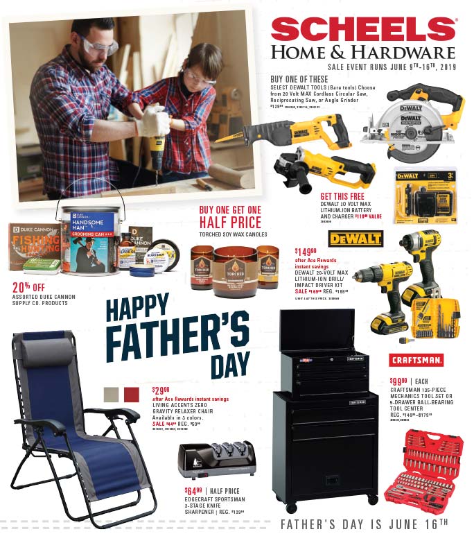Scheels Home and Hardware We-Prints Plus Newspaper Insert Printed by Forum Communications Printing