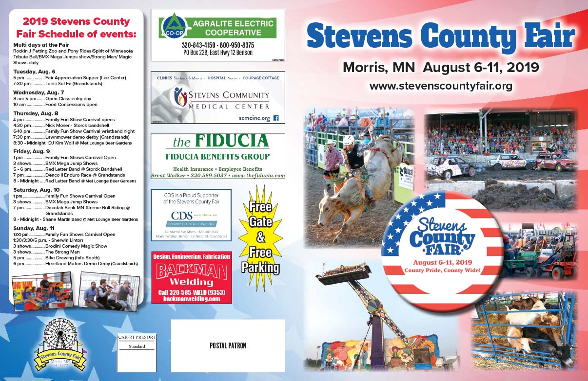 Stevens County Fair We-Prints Plus Newspaper Insert printed at Forum Communications Printing