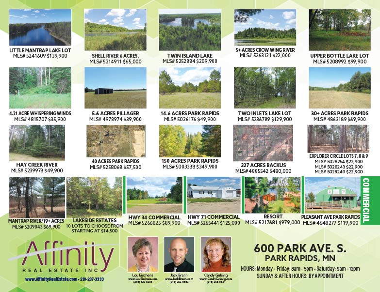 Affinity Real Estate We-Prints Plus Newspaper Insert printed by Forum Communications Printing