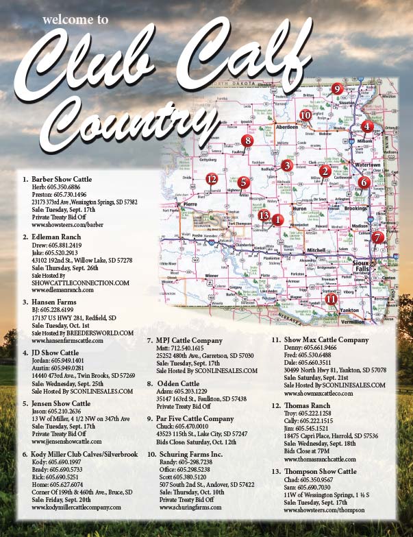 Club Calf Country We-Prints Plus Newspaper Insert printed by Forum Printing