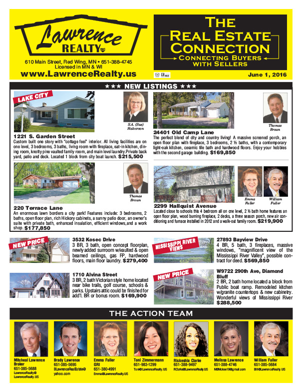 Lawrence Realty We-Prints Plus Newspaper Insert, Any Door Marketing