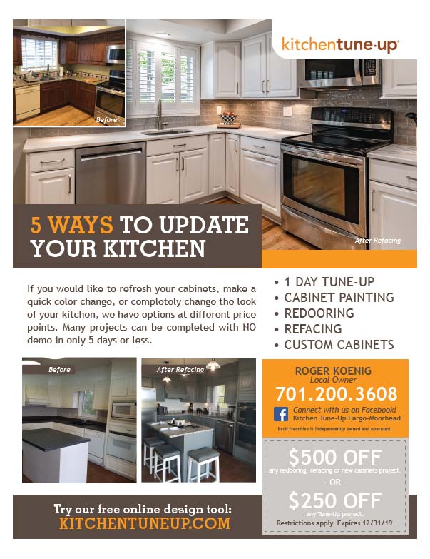 Kitchen Tune Up We-Prints Plus Newspaper Inserts printed by Forum Communications Printing