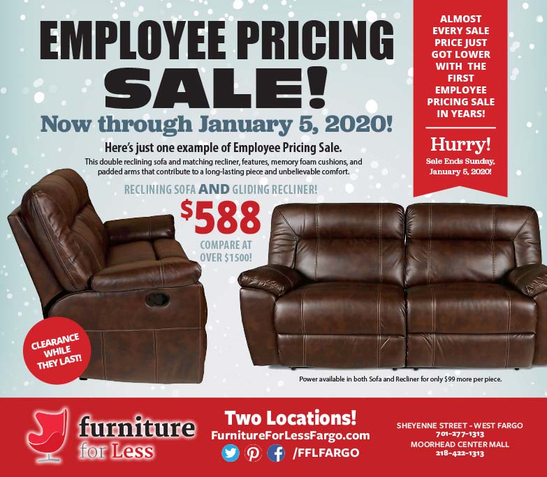 Furniture for Less We-Prints Plus Newspaper Insert printed by Forum Printing