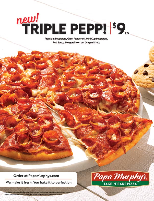 Papa Murphy's Pizza We-Prints Plus Newspaper Insert