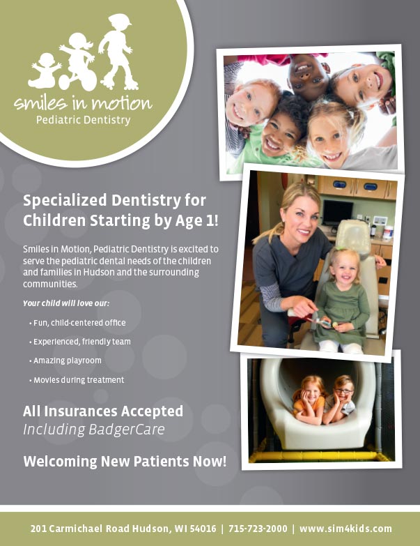 Smiles in Motion Pediatric Dentistry We-Prints Plus Newspaper Insert