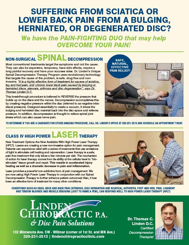 Linden Chiropractic We-Print Newspaper Insert