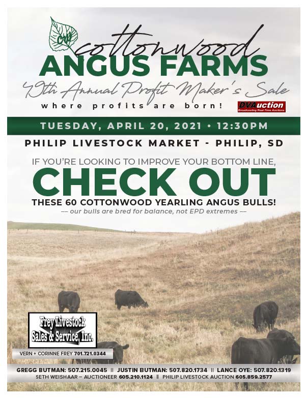 Cottonwood Angus Farms We-Prints Plus Newspaper Insert