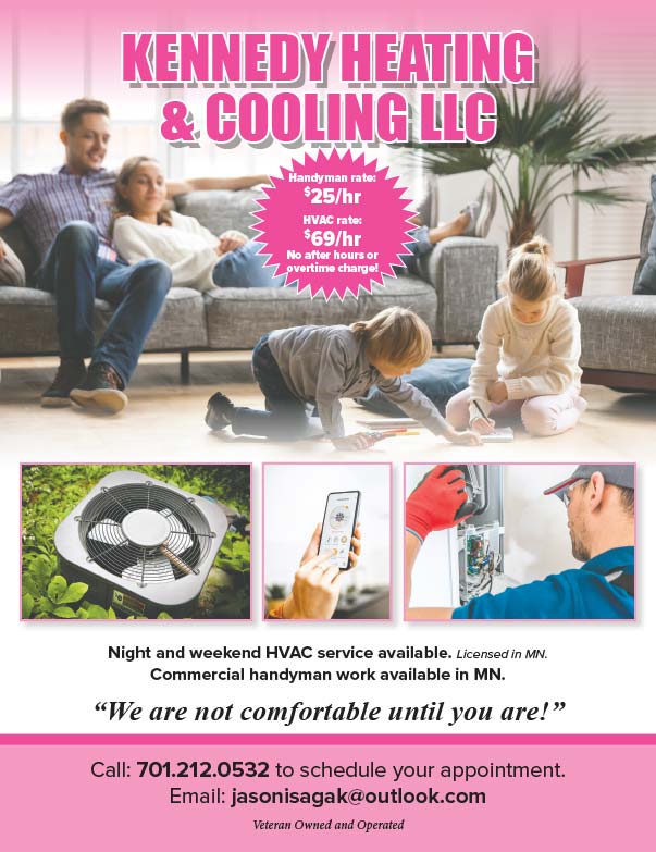 Kennedy Heating and Cooling We-Prints Plus Newspaper Insert