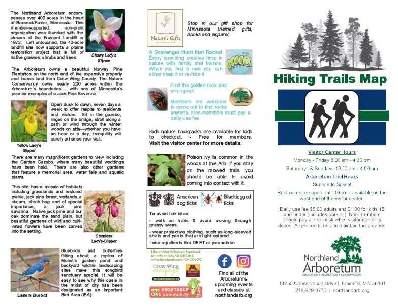 Northland Arboretum We-Prints Plus Newspaper Insert